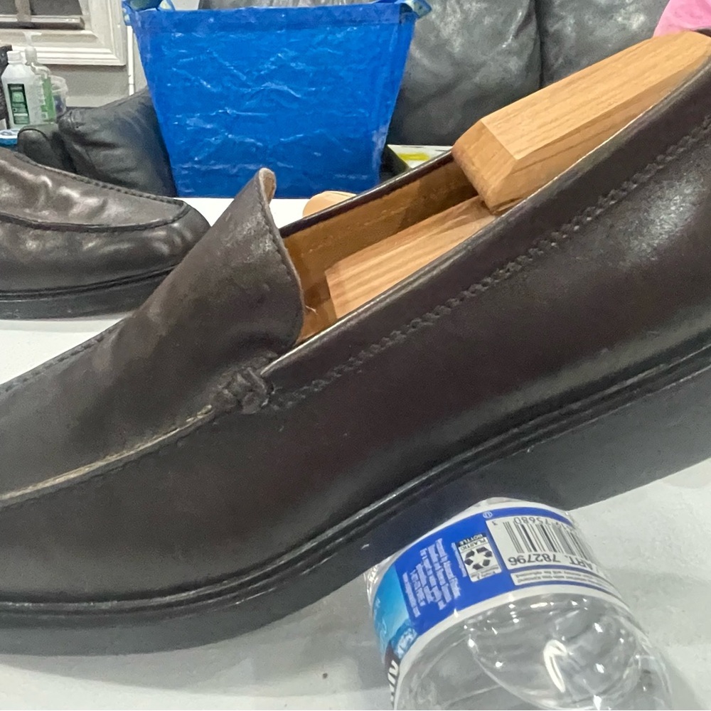 Tod's Dark Brown Leather Loafers